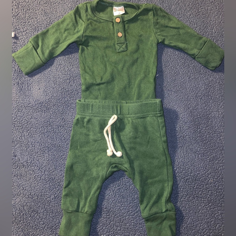 Little One Shop Baby Onesie and Jogger Set